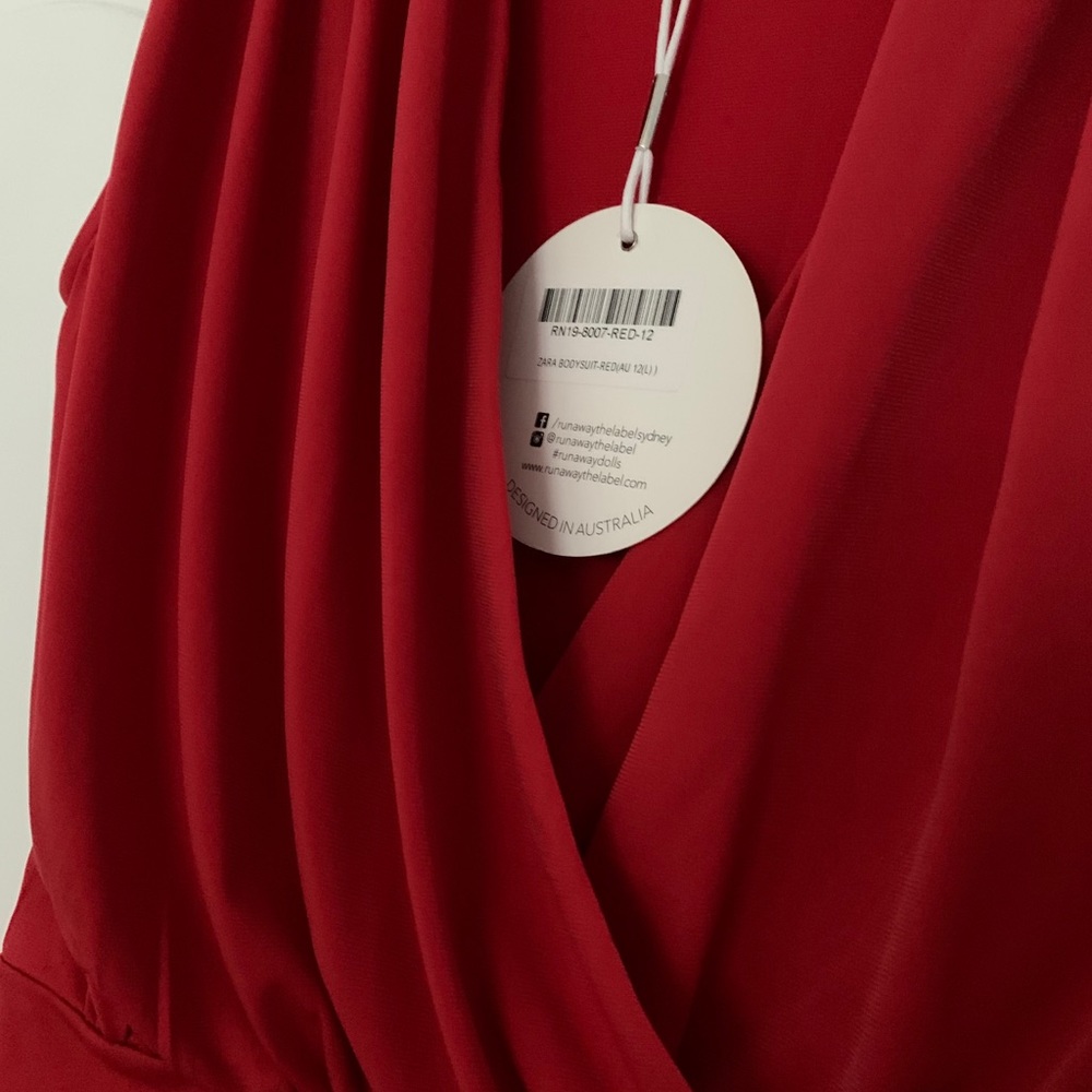 Red Bodysuit - Picture 2 of 4